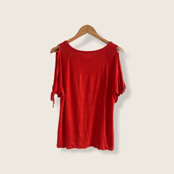 Seed Heritage Sz S 100% Linen Top